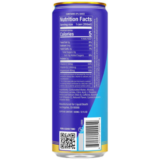 Liquid Death Sparkling Energy, Tropical Terror, 12oz (Pack of 12)