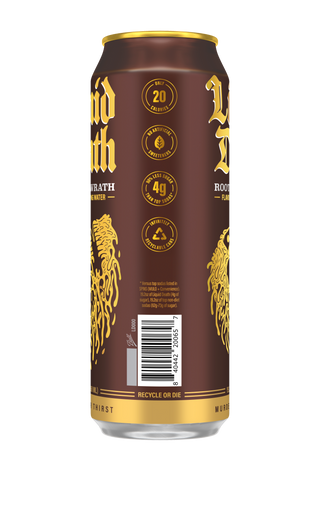 Liquid Death Sparkling Water, Root Beer Wrath, 19.2oz King Size (Pack of 12)