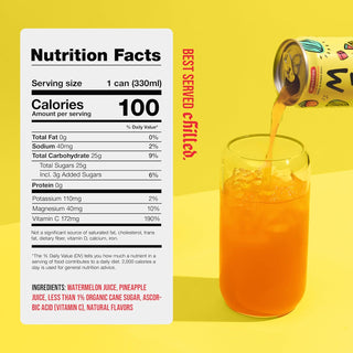 Mela Watermelon Water, Pineapple, 330ml / 11.15 oz (Pack of 12)