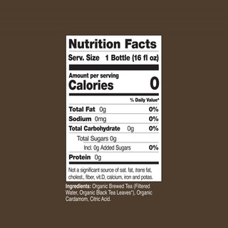 Just Ice Tea, Original Black Tea, 16oz (Pack of 6)