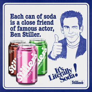 Stiller’s Soda, 3 Flavor Variety, 12oz (Pack of 12)