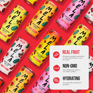 Mela Watermelon Water, Pineapple, 330ml / 11.15 oz (Pack of 12)