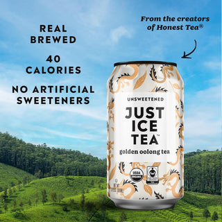 Just Ice Tea, Golden Oolong Tea, 12oz (Pack of 12)