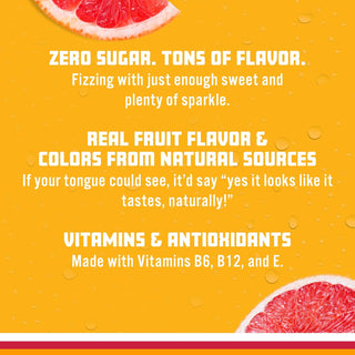 Sparkling Ice Flavored Sparkling Water, Pink Grapefruit, 17 oz (Pack of 12)