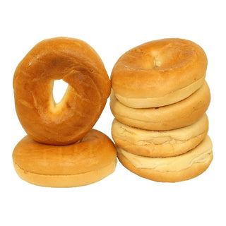 Burry Sliced Thaw & Serve Plain Bagel, 4 Ounce, 72 Per Case