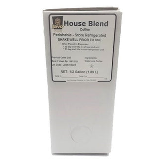 Javo Beverage 40X House Blend Decaf Coffee Bag In Box, 0.5 Gallon, 2 Per Case