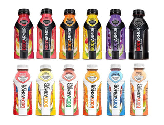 Bodyarmor Electrolyte Superdrink, Regular and LYTE 12 Flavor Variety Pack, 16 oz (Pack of 12)