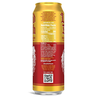 Liquid Death Sparkling Water, Rest In Peach, 19.2oz (Pack of 12)