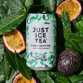 Just Ice Tea, Dragon Green Tea, 12oz (Pack of 12)