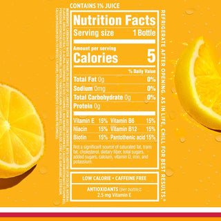 Sparkling Ice Flavored Sparkling Water, Classic Lemonade, 17 oz (Pack of 12)