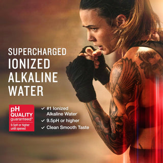 Essentia Ionized Alkaline 9.5 pH Bottled Water, 16.9oz (Pack of 24)