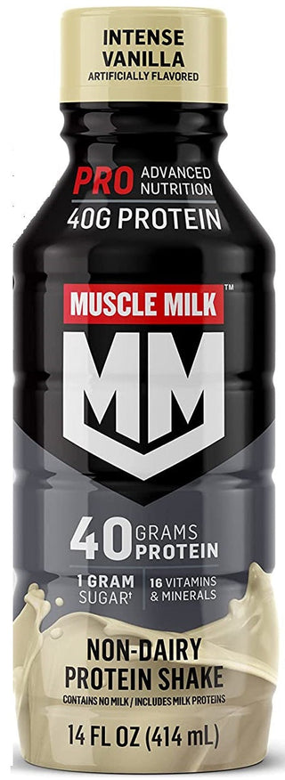 Muscle Milk PRO Series 40g Protein Shake, 4 Flavor Variety, 14oz (Pack of 12)