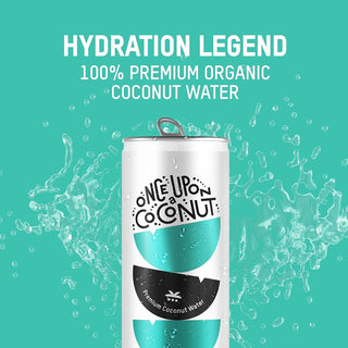 Once Upon a Coconut 100% Pure Coconut Water, 10.8oz (Pack of 12)