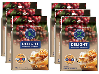 K Origin Delight Instant Coffee, 3-in-1, 612g - Multi-Pack
