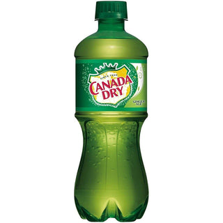 Canada Dry Ginger Ale 20oz Bottles (Pack of 24)