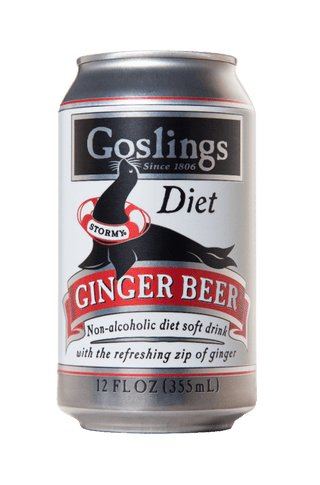Gosling's Diet Ginger Beer 12 Oz Can - Multi Pack