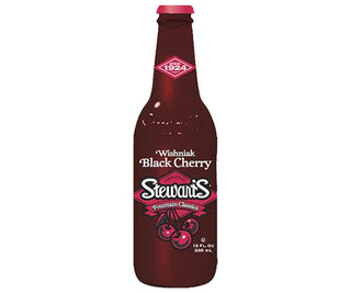 Stewart's Original Fountain Classics, Wishniak Black Cherry Soda, 12oz (Pack of 12)