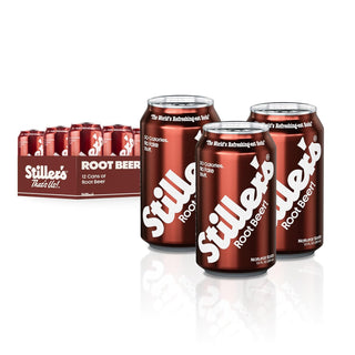 Stiller’s Soda, Root Beer, 12oz (Pack of 12)