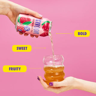 SWOON Sugar Free Iced Tea, Raspberry Tea, 12oz (Pack of 12)
