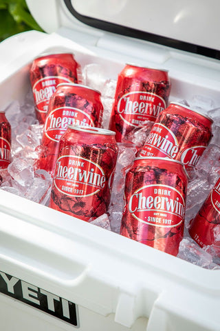 Cheerwine Cherry Soda 12oz Cans (Pack of 12)