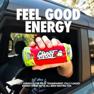 Ghost Energy Drink, Cherry Limeade, 16oz (Pack of 12)