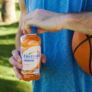 Electrolit Electrolyte Hydration Beverage, Orange, 21oz (Pack of 12)