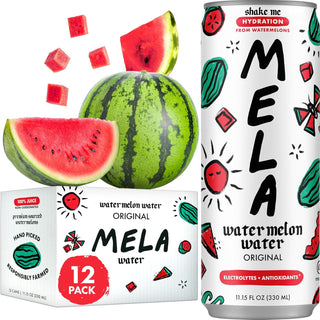 Mela Watermelon Water, Original, 330ml / 11.15 oz (Pack of 12)