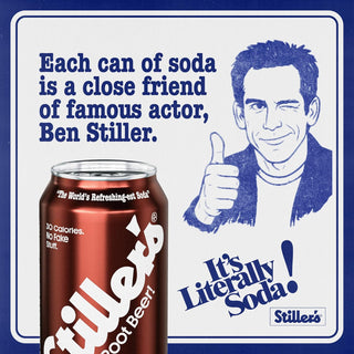 Stiller’s Soda, Root Beer, 12oz (Pack of 12)