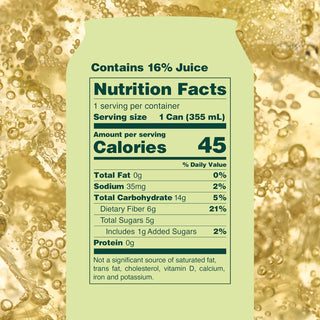 Olipop Sparkling Prebiotic Soda, Ginger Ale, 12oz (Pack of 12)