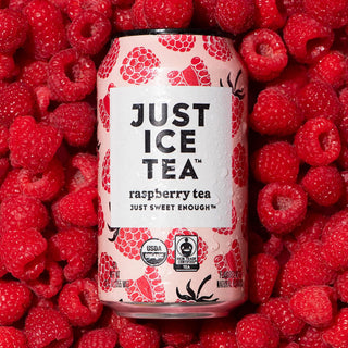 Just Ice Tea, Raspberry Tea, 12oz (Pack of 12)