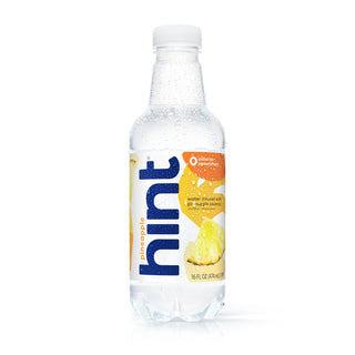 Hint Fruit-Infused Water, Pineapple, 16oz (Pack of 12)