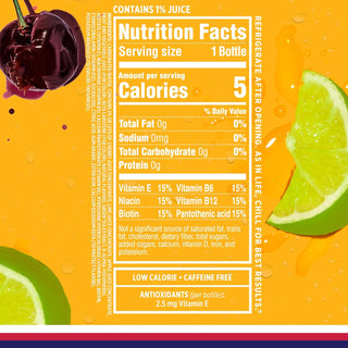 Sparkling Ice Flavored Sparkling Water, Cherry Limeade, 17 oz (Pack of 12)