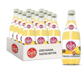 GuS Soda Pineapple Passionfruit 12 oz - Multi-Pack