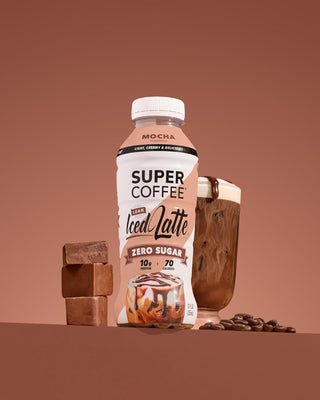 Super Coffee, Mocha Latte, 12oz (Pack of 12)