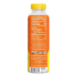 Lemon Perfect Lemon Water, Peach, 15.2oz (Pack of 12)
