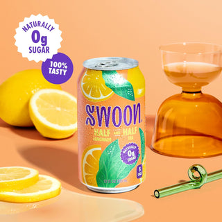 SWOON Sugar Free Lemonade, Half & Half, 12oz (Pack of 12)