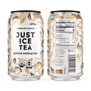 Just Ice Tea, Golden Oolong Tea, 12oz (Pack of 12)