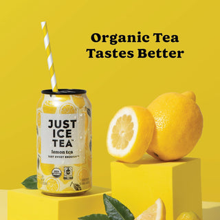 Just Ice Tea, Lemon Tea, 12oz (Pack of 12)
