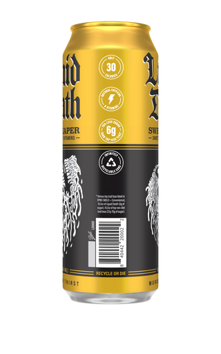 Liquid Death Iced Tea, Sweet Reaper, 19.2oz King Size (Pack of 12)