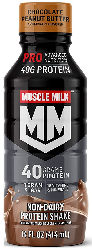 Muscle Milk PRO Series 40g Protein Shake, 4 Flavor Variety, 14oz (Pack of 12)
