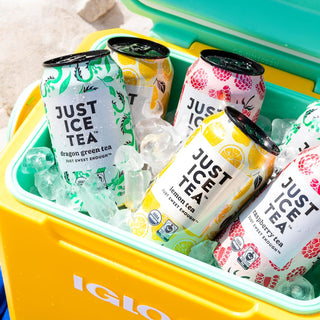 Just Ice Tea, Dragon Green Tea, 12oz (Pack of 12)