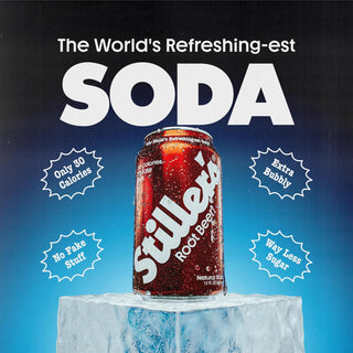 Stiller’s Soda, Root Beer, 12oz (Pack of 12)