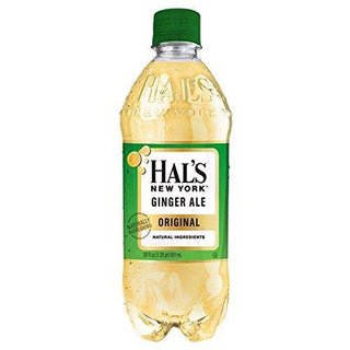 Hal's New York Ginger Ale Original 20 Oz Pack of 24
