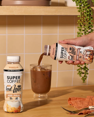 Super Coffee, Mocha Latte, 12oz (Pack of 12)