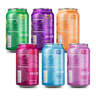 Poppi Prebiotic Soda, Crowd Pleasers Variety, 12oz (Pack of 12)