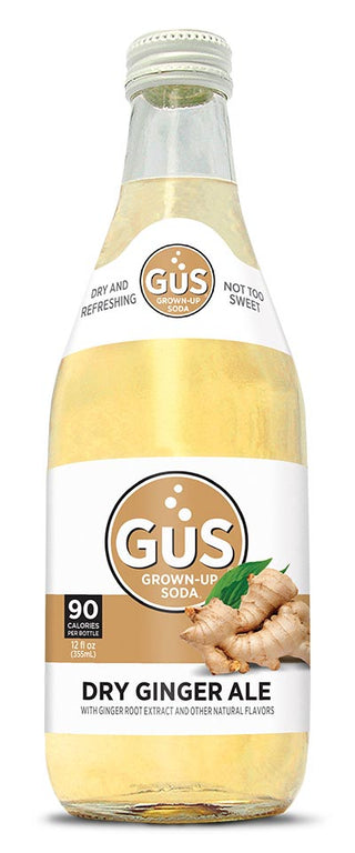 GuS Soda Dry Ginger Ale 12 oz - Multi-Pack