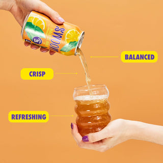 SWOON Sugar Free Lemonade, Half & Half, 12oz (Pack of 12)