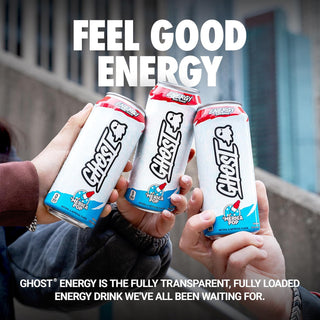 Ghost Energy Drink, 'Merica Pop, 16oz (Pack of 12)