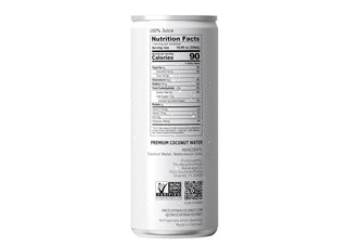Once Upon a Coconut 100% Pure Coconut Water, Watermelon, 10.8oz (Pack of 12)