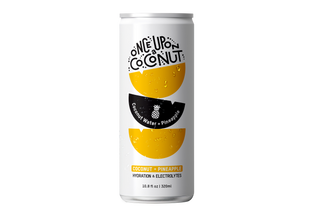 Once Upon a Coconut 100% Pure Coconut Water, Pineapple, 10.8oz (Pack of 12)